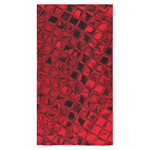 Metallic Red Bath Towel 30"x56"