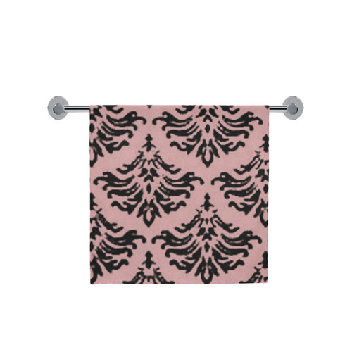 Bridal Rose Damask Bath Towel 30"x56"