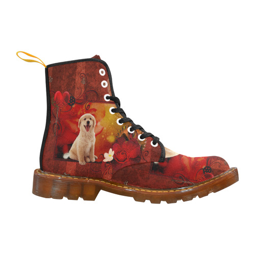 Sweet golden retriever Martin Boots For Men Model 1203H