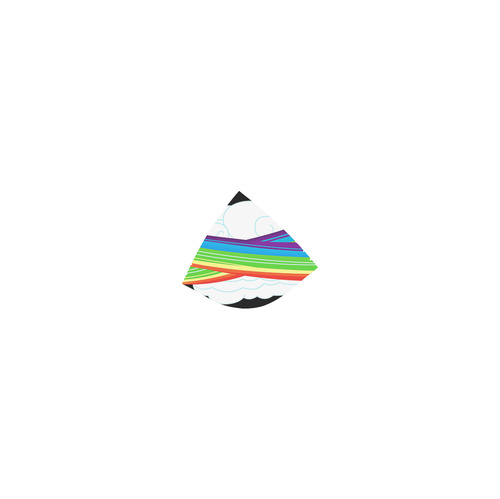 flying with rainbow dash Custom Bikini Swimsuit (Model S01)