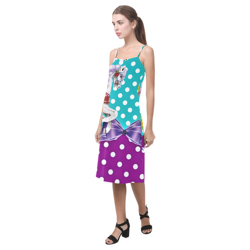 rockabilly carousel pony 1 Alcestis Slip Dress (Model D05)