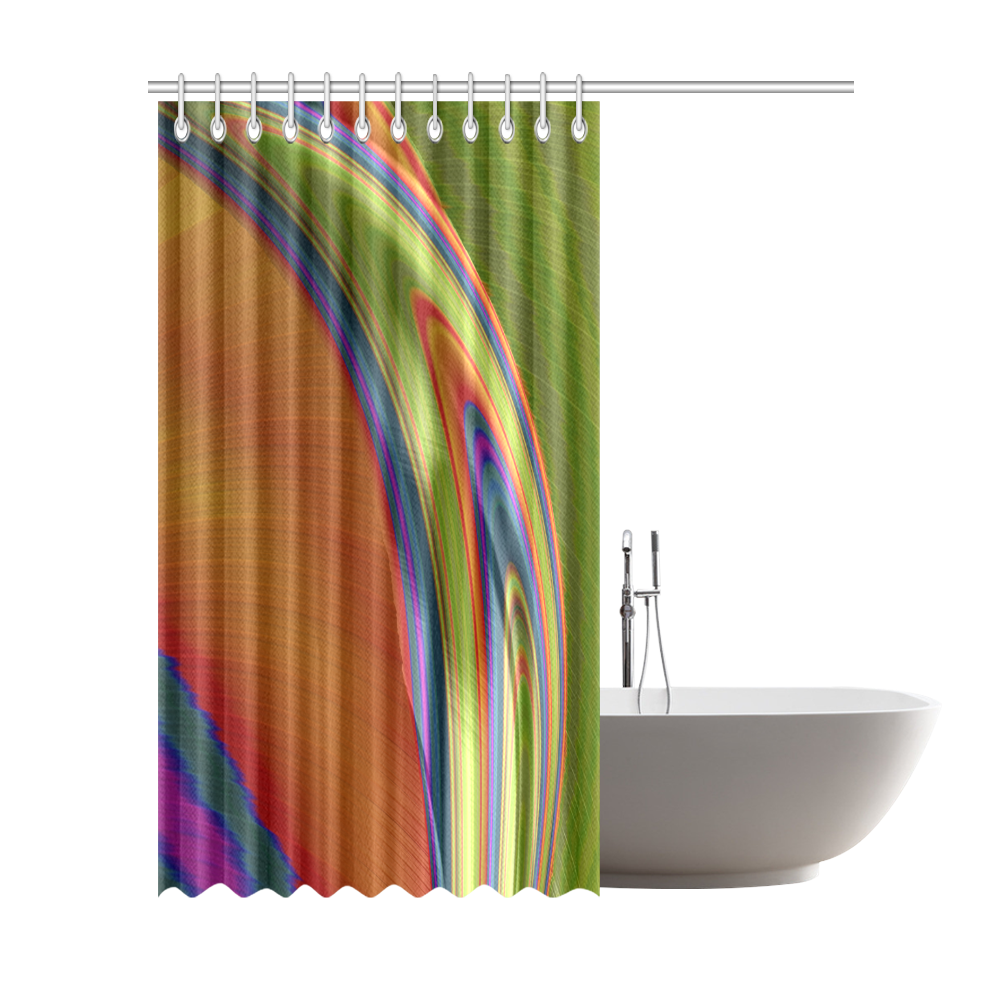 The Curve Shower Curtain 72"x84" ID D1702537