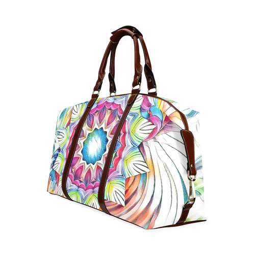 Sunshine Feeling Mandala Classic Travel Bag (Model 1643) Remake