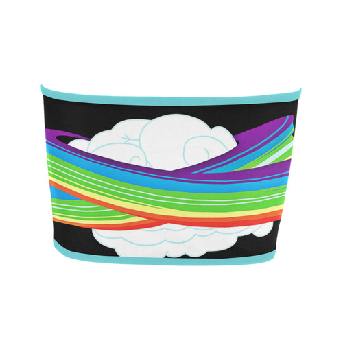 flying with rainbow dash Bandeau Top