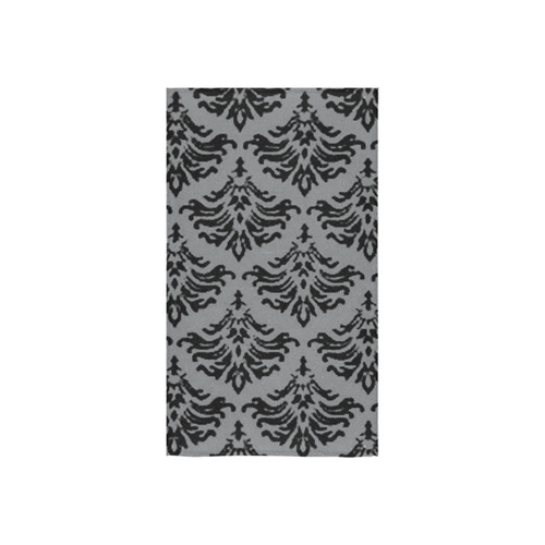 Sharkskin Damask Custom Towel 16"x28"