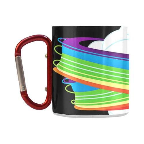 flying with rainbow dash Classic Insulated Mug(10.3OZ)