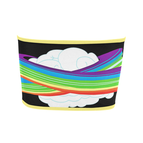 flying with rainbow dash Bandeau Top