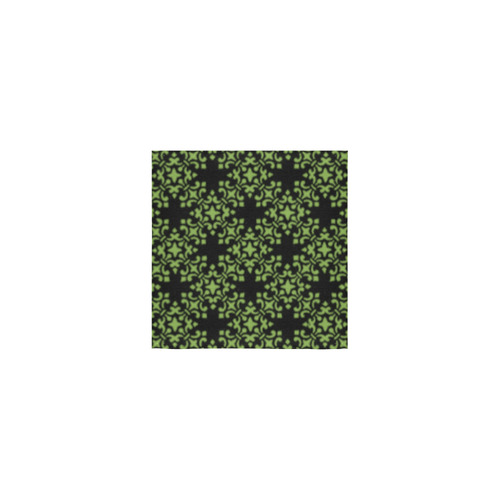 Greenery Damask Square Towel 13“x13”