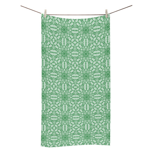 Green Lace Bath Towel 30"x56"