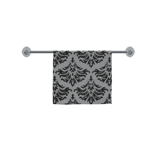 Sharkskin Damask Custom Towel 16"x28"