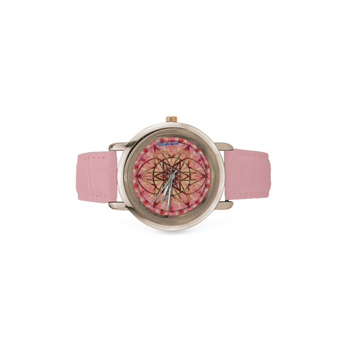 protection- vitality and awakening by Sitre haim Women's Rose Gold Leather Strap Watch(Model 201)