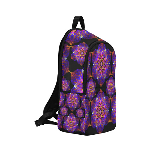 mandala fractal mosaic tessellation Fabric Backpack for Adult (Model 1659)