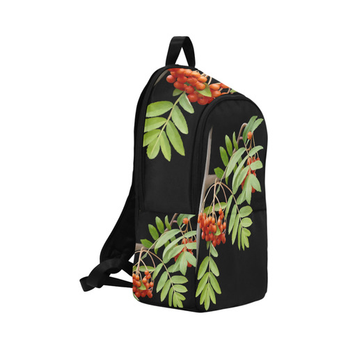 Rowan tree plant watercolor Fabric Backpack for Adult (Model 1659)