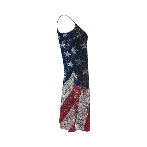 OAI32Z0 flag Alcestis Slip Dress (Model D05)