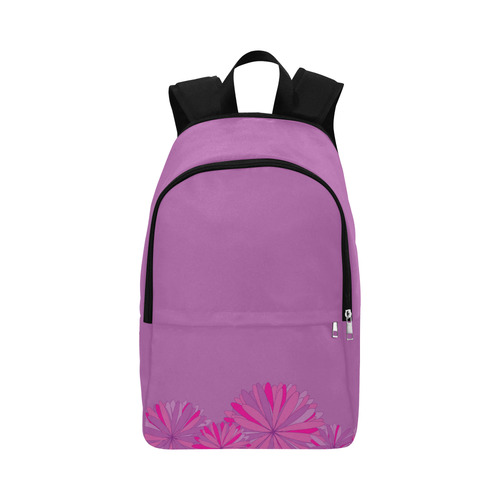 Flowers Fabric Backpack for Adult (Model 1659)