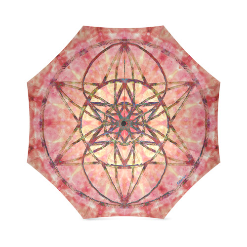 protection- vitality and awakening by Sitre haim Foldable Umbrella (Model U01)