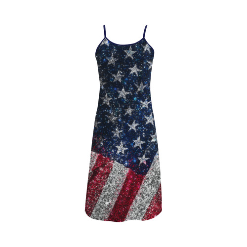 OAI32Z0 flag Alcestis Slip Dress (Model D05)