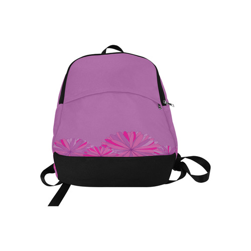 Flowers Fabric Backpack for Adult (Model 1659)