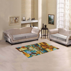 Rusty texture Area Rug 2'7"x 1'8‘’