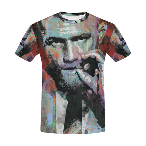 Mc Gregor 10 All Over Print T-Shirt for Men (USA Size) (Model T40)