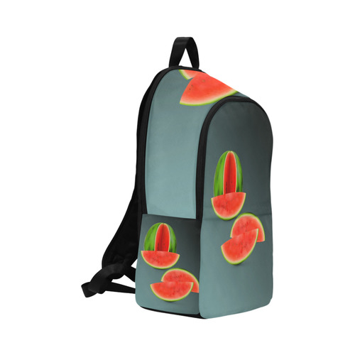 Watercolor Watermelon, red green and sweet Fabric Backpack for Adult (Model 1659)