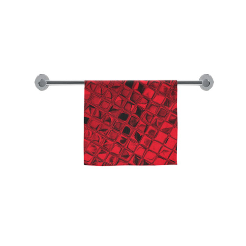 Metallic Red Custom Towel 16"x28"