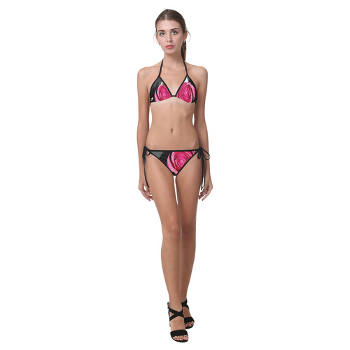 last rose Custom Bikini Swimsuit (Model S01)