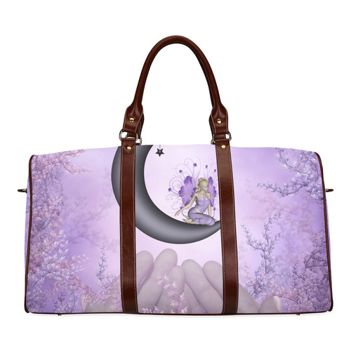 Wonderful fairy on the moon