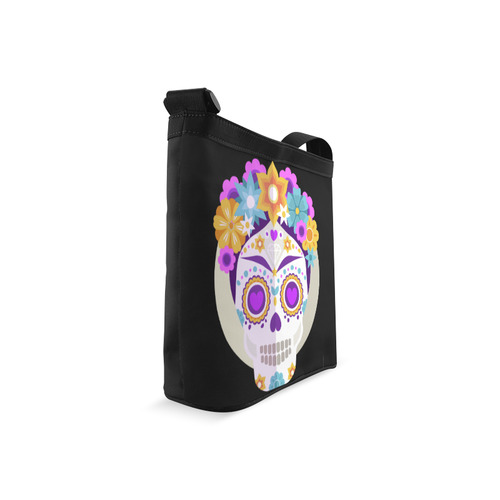 Sugar Skull Day of the Dead Crossbody Bags (Model 1613)