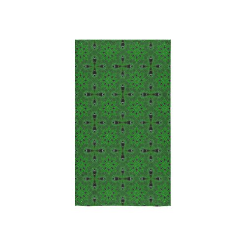 Green and Black Custom Towel 16"x28"