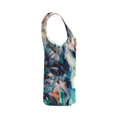 Spring is in the Air All Over Print Tank Top for Women (Model T43)