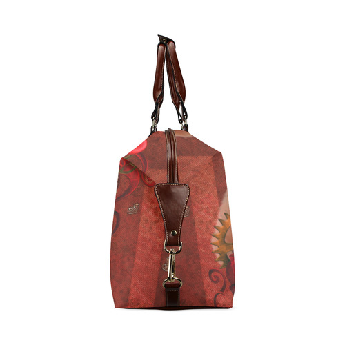 Sweet golden retriever Classic Travel Bag (Model 1643) Remake