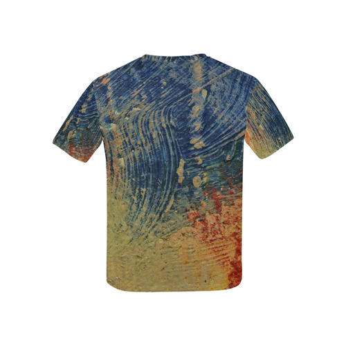 3 colors paint Kids' All Over Print T-shirt (USA Size) (Model T40)