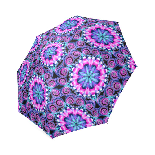Mandala shades of pink Foldable Umbrella (Model U01)