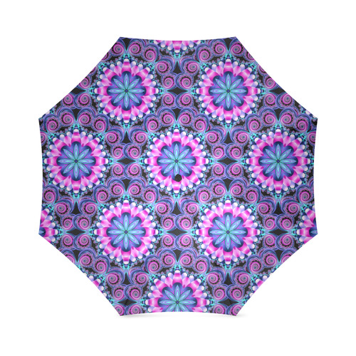Mandala shades of pink Foldable Umbrella (Model U01)