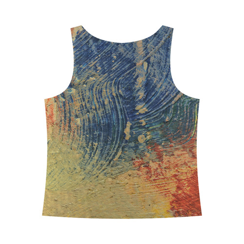 3 colors paint All Over Print Tank Top for Women (Model T43)