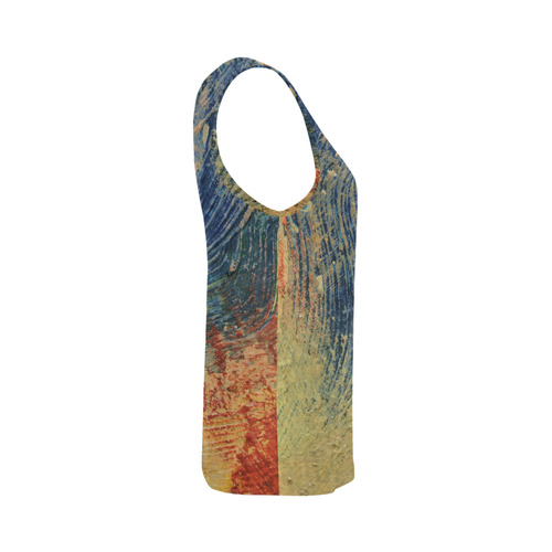 3 colors paint All Over Print Tank Top for Women (Model T43)