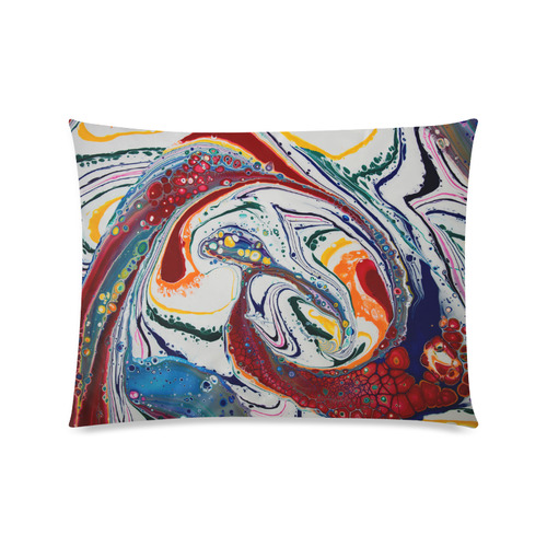 birds Custom Picture Pillow Case 20"x26" (one side)