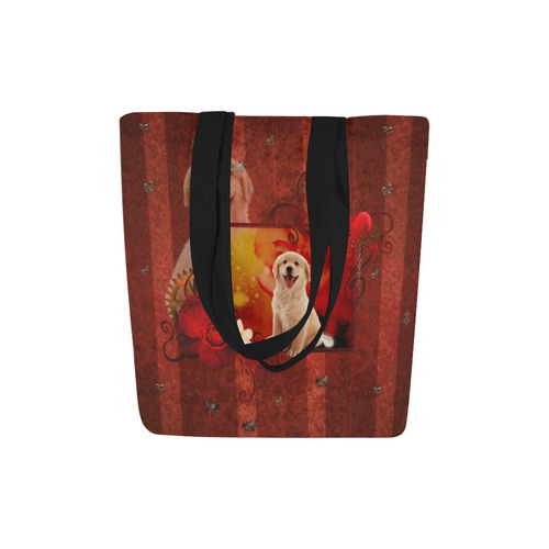 Sweet golden retriever Canvas Tote Bag (Model 1657)