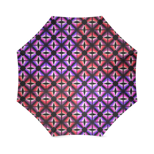 patchwork mosaic Foldable Umbrella (Model U01)