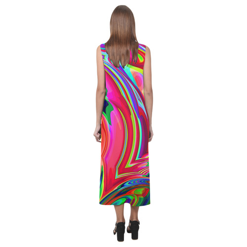 Hot hot Summer 7A by JamColors Phaedra Sleeveless Open Fork Long Dress (Model D08)