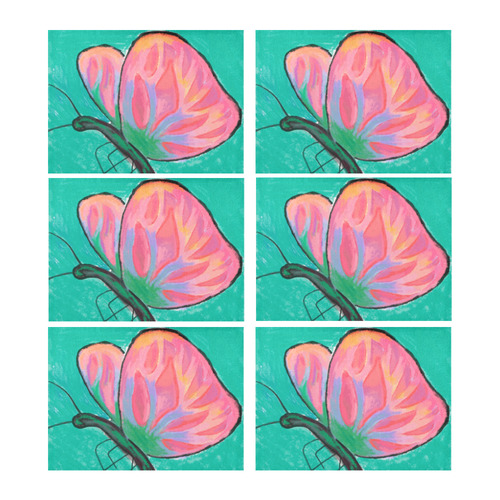 Butterfly Placemat 14’’ x 19’’ (Set of 6)