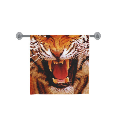 Tiger and Flame Bath Towel 30"x56"