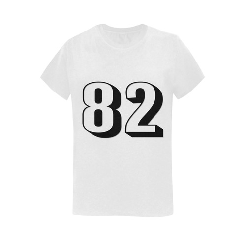 82 Women's T-Shirt in USA Size (Two Sides Printing)