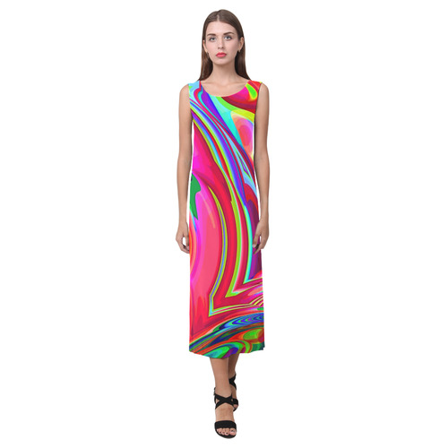 Hot hot Summer 7A by JamColors Phaedra Sleeveless Open Fork Long Dress (Model D08)