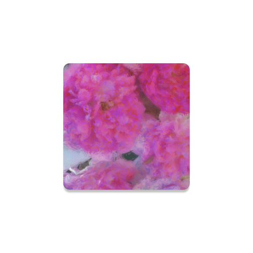 Painted Roses by JamColors Square Coaster