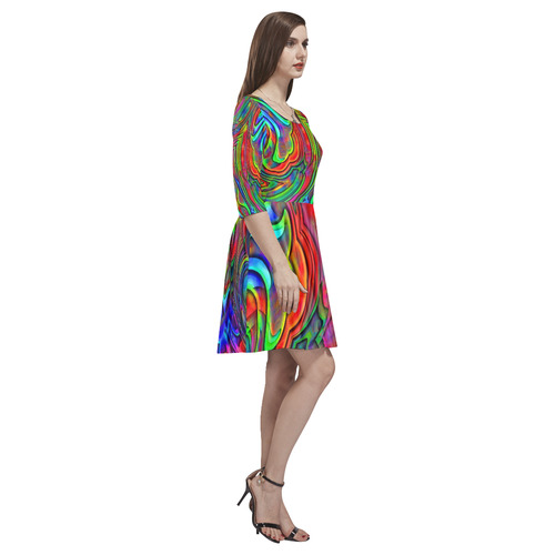 Hot hot Summer 7B by JamColors Tethys Half-Sleeve Skater Dress(Model D20)