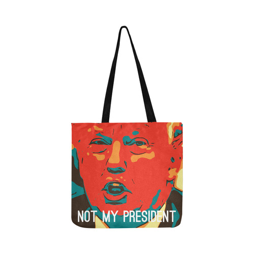 Trump Not My President Reusable Shopping Bag Model 1660 (Two sides)