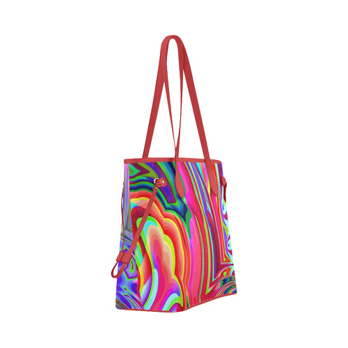 Hot hot Summer 7A by JamColors Clover Canvas Tote Bag (Model 1661)