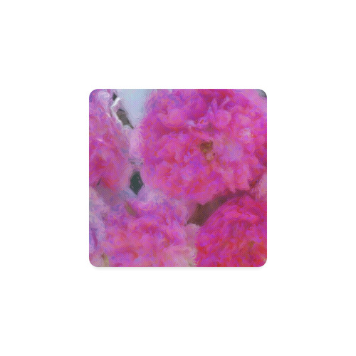Painted Roses by JamColors Square Coaster